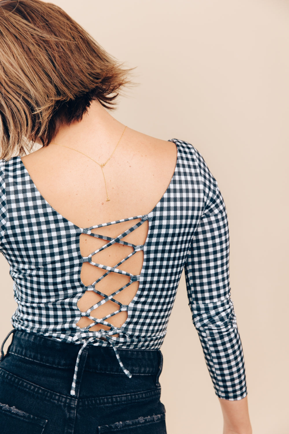 Tina suits/ Gingham