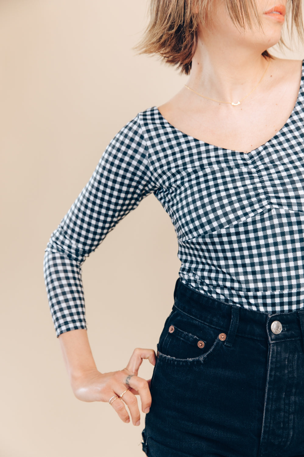 Tina suits/ Gingham