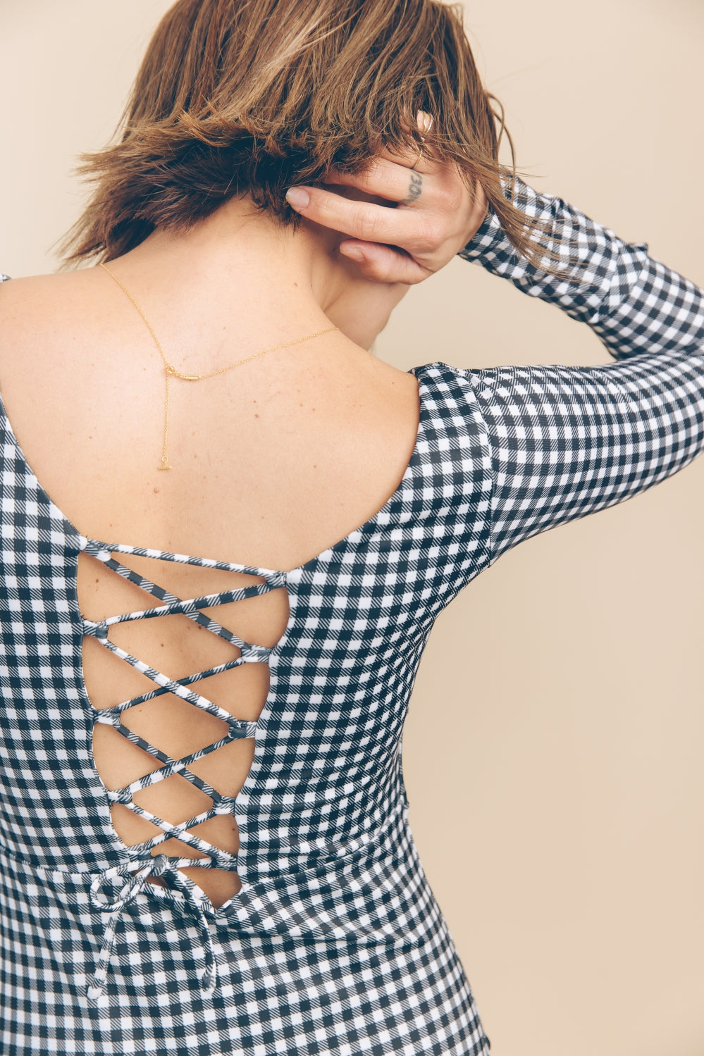 Tina suits/ Gingham