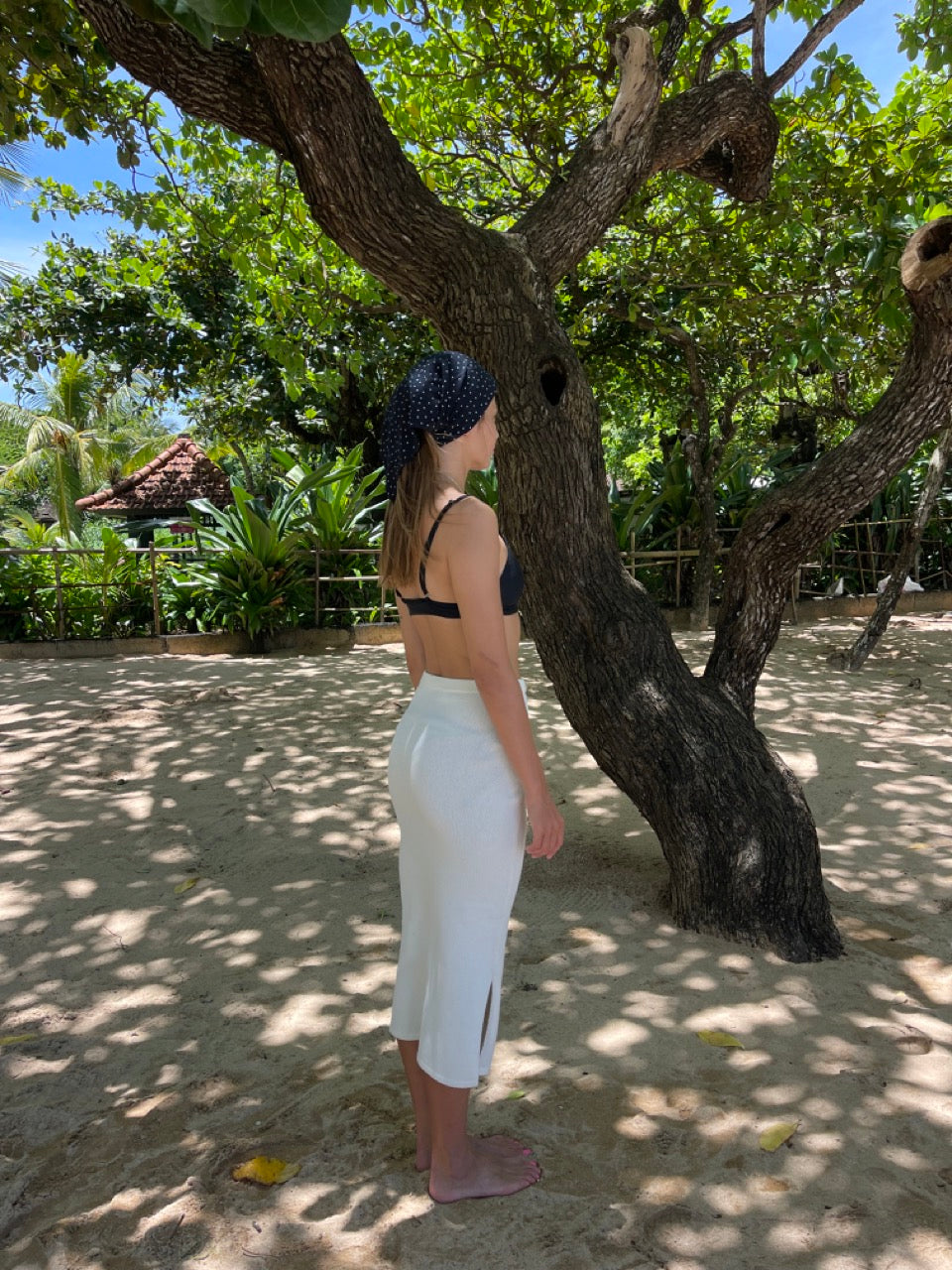 LAURAS Cotton Knit Skirt / コットンニットスカート