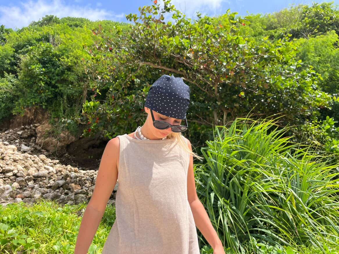 LAURAS Cotton Knit mini Onepiece / コットンニットミニワンピース